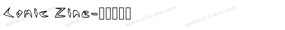 Comic Zine字体转换